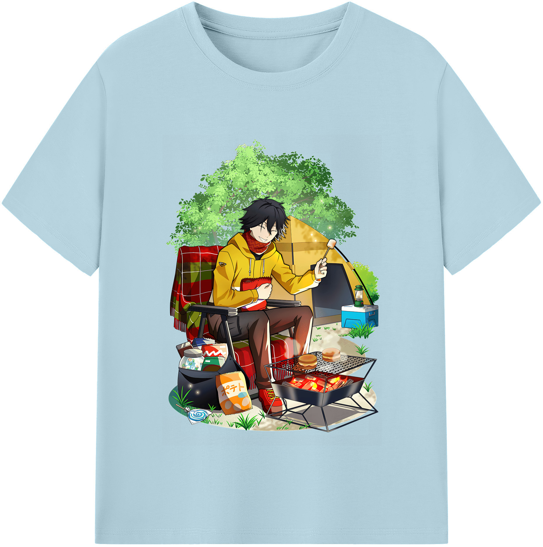 （画像用） 文豪ストレイドッグス Bungo Stray Dogs 綿100％半袖Tシャツ（フロントプリント）